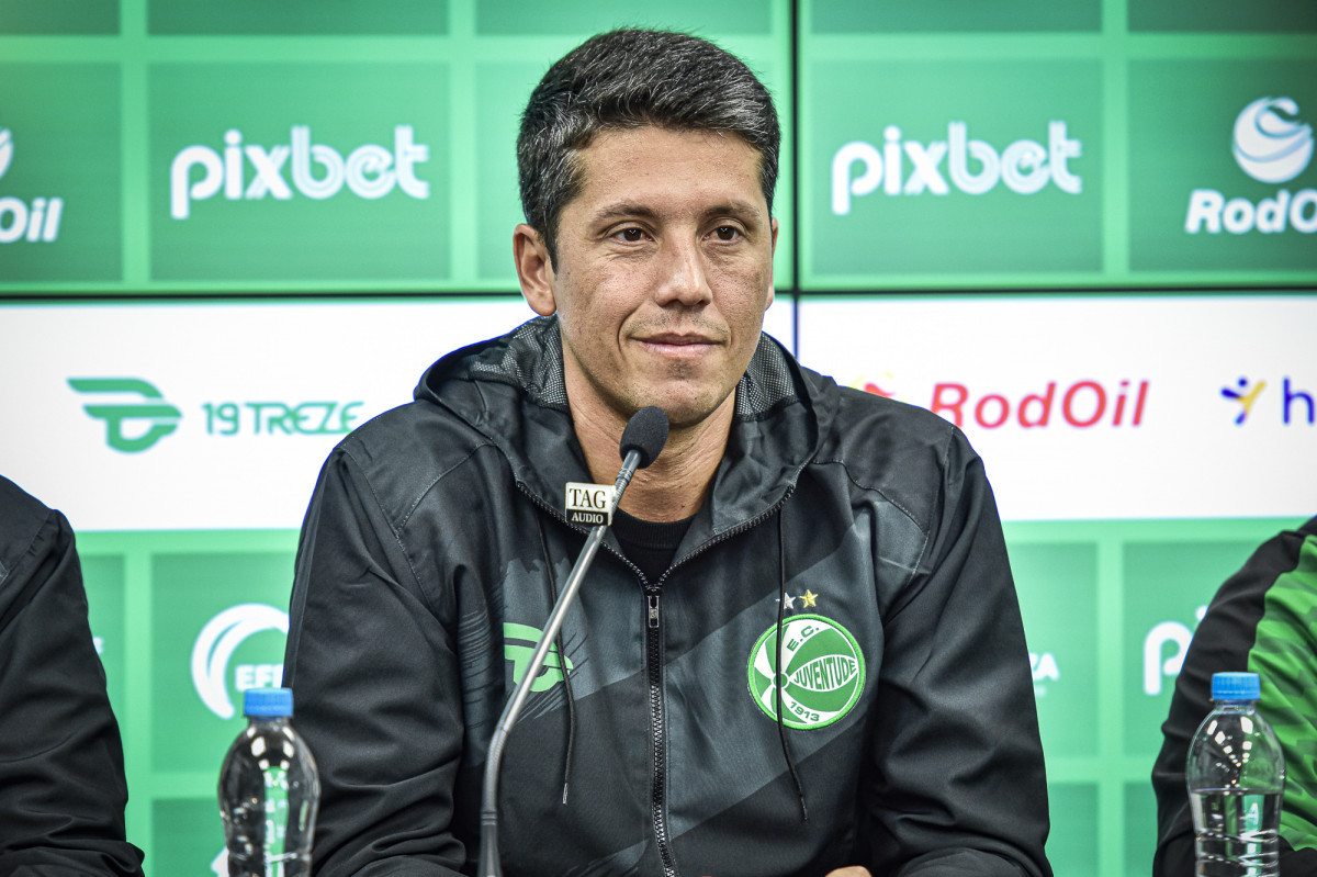 Thiago Carpini, técnico do Juventude/Gabriel Tadiotto/E.C.Juventude