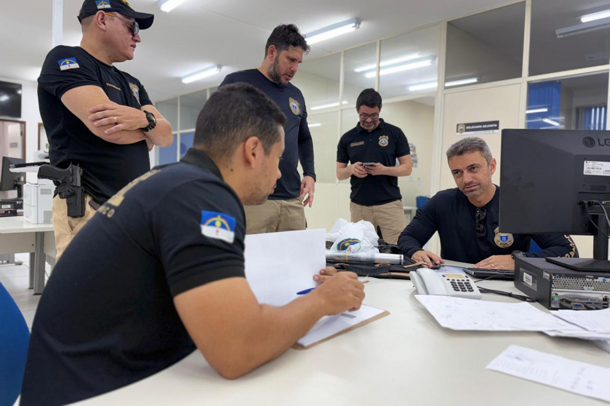 Estão sendo cumpridos 29 mandados de prisão e 25 mandados de busca e apreensão domiciliar/Divulgação