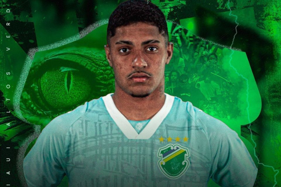 Léo Honório, goleiro da base do Náutico e emprestado ao Altos/Divulgação / Altos