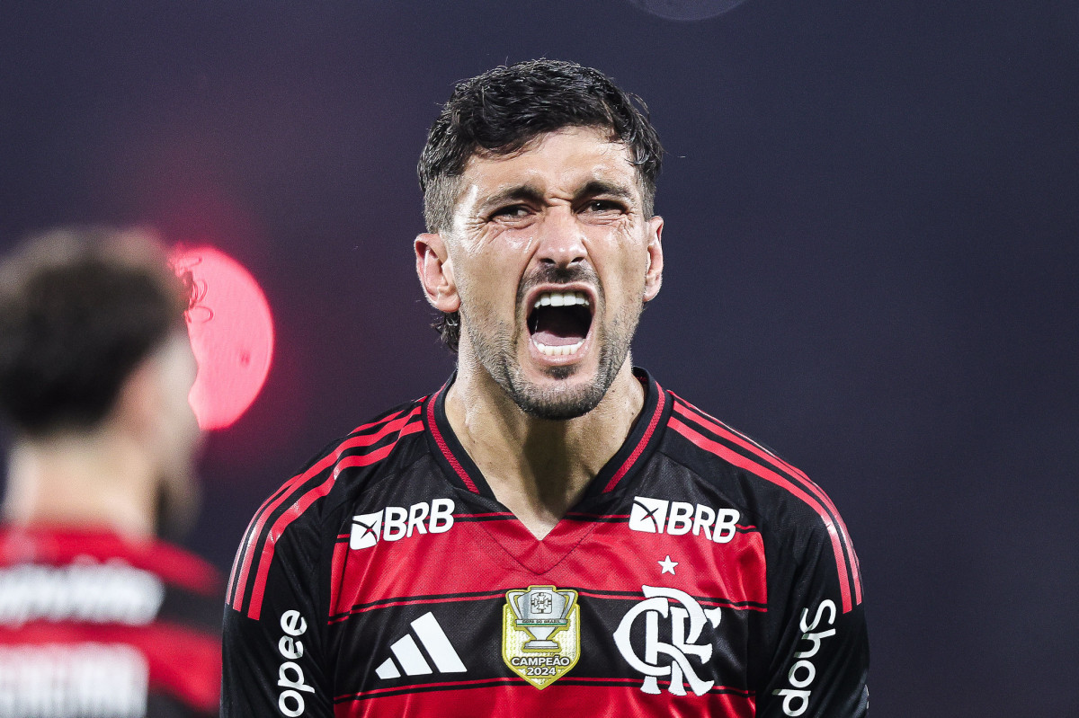 Giorgian de Arrascaeta, meia do Flamengo/ Gilvan de Souza/FLAMENGO