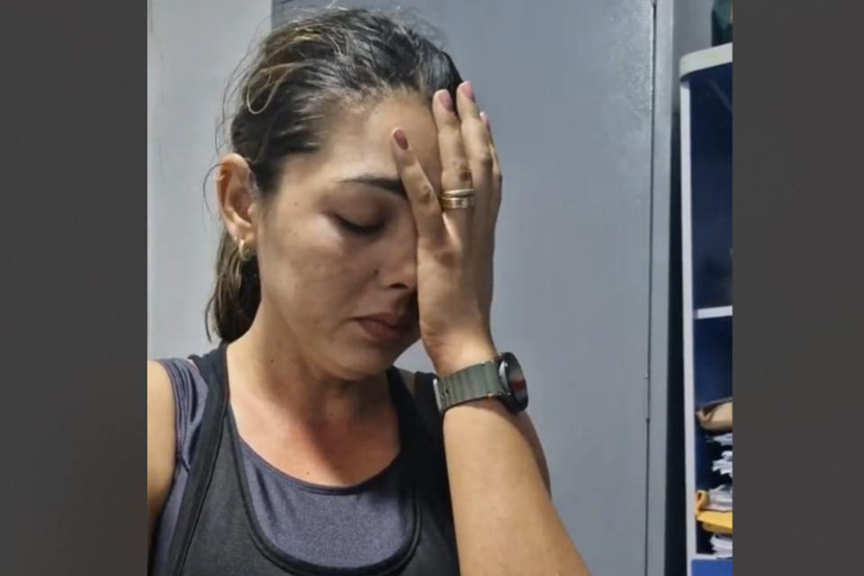 Diario teve acesso ao vídeo do depoimento de Natália, que atirou no marido em Ouricuri/REPRODUÇÃO/VÍDEO