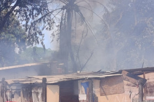 Incêndio em ocupação do Movimento Urbano dos Trabalhadores Sem Teto (MUST)