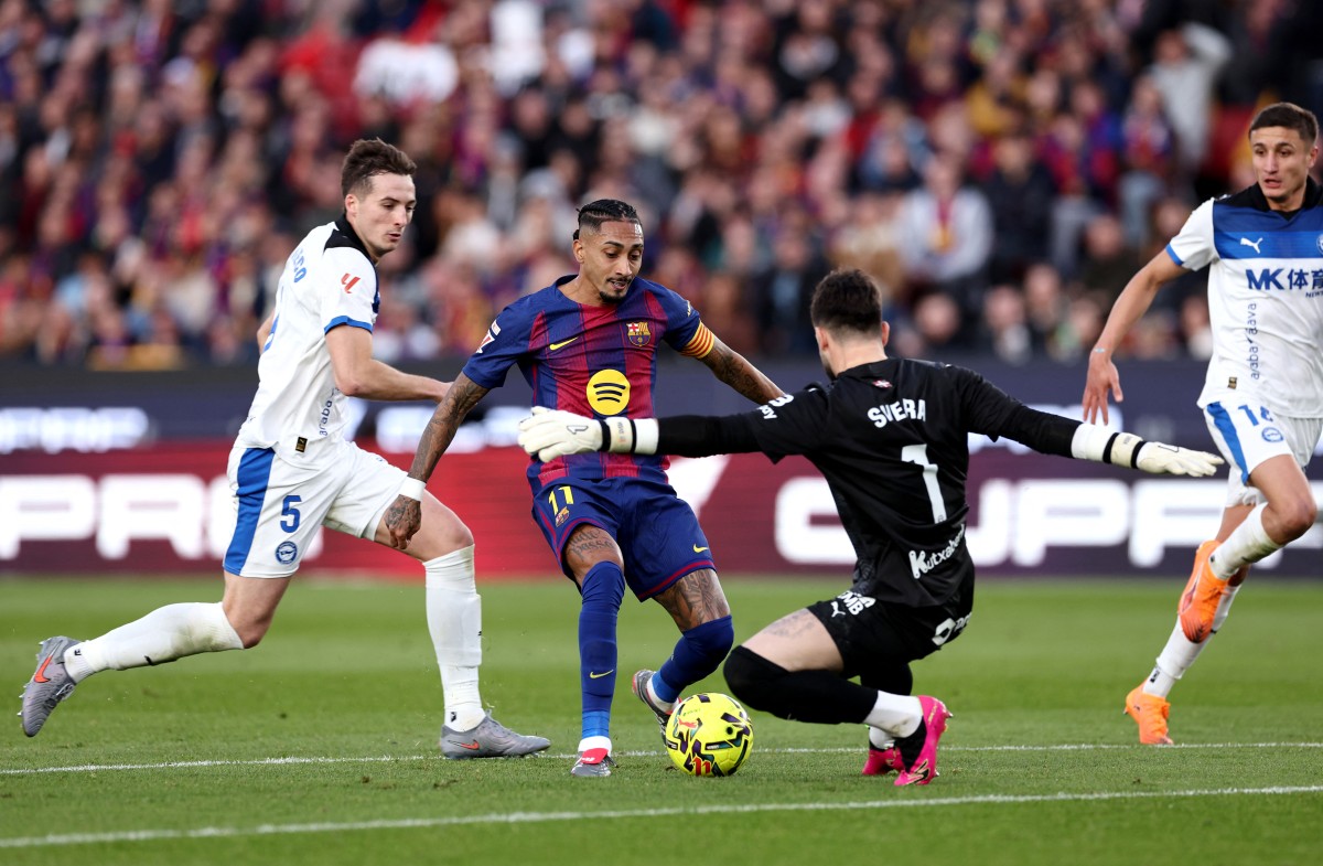 Raphinha, atacante do Barcelona/Josep LAGO / AFP