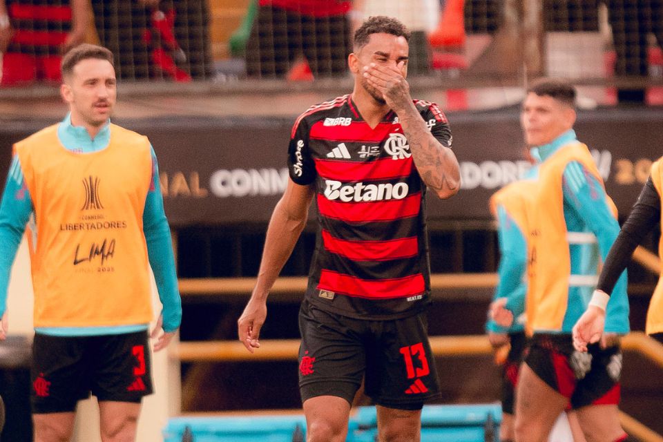 Zagueiro Danilo, do Flamengo, na final da Libertadores 2025/Adriano Fontes/Flamengo
