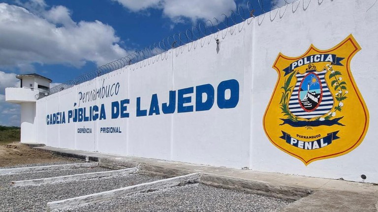 Cadeia Pública de Lajedo/Foto: Secretaria Nacional de Políticas Penais