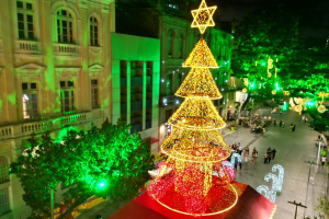 Decoração do "Natal dos Sons", no Recife