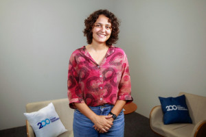 Repórter Marília Parente, do Diario de Pernambuco