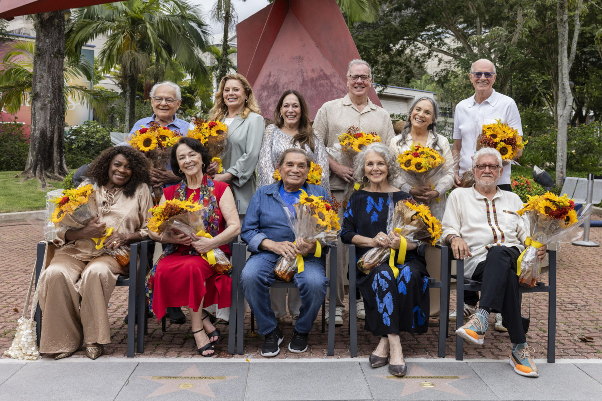 Calçada da Fama da Globo/ Globo/ Fábio Rocha