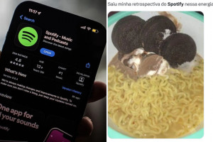 Os internautas estão compartilhando diversos memes sobre suas retrospectivas e aos gêneros musicais ecléticos no Spotify.