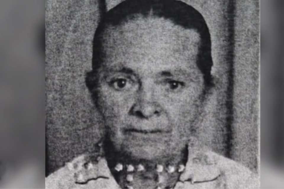 Dona Maria Lins de Almeida, de 88 anos, morava só, vizinha a seu enteado, em Lajedo/REPRODUÇÃO/REDES SOCIAIS