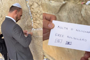 Vídeo mostra o pedido feito por Eduardo Bolsonaro
