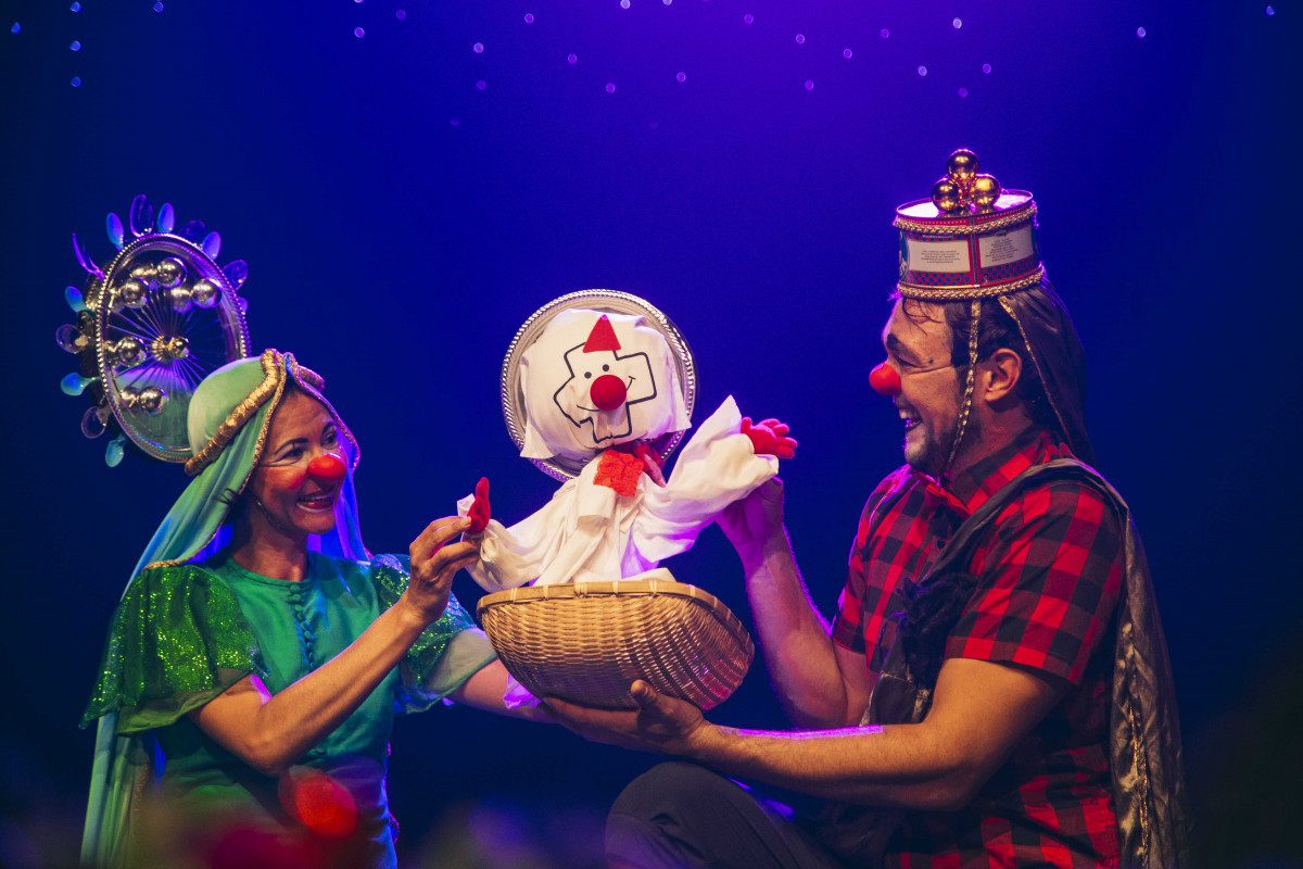 Doutores da Alegria apresenta presépio musical neste sábado (6), no Teatro do Parque. /Lana Pinho