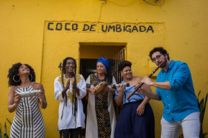 Alice Ialodê, Mestre Quinho Caetés, Mãe Beth de Oxum, Surama Ramos e Henrique Albino  