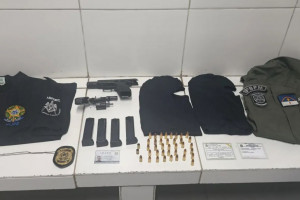 Ele se passava por PM e perito judicial