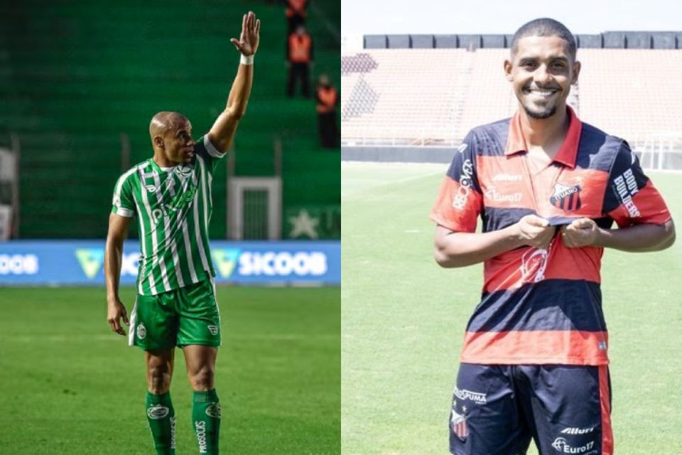 Reginaldo e Ramon Carvalho, novos reforços do Náutico/Gabriel Tadiotto/E.C Juventude e Flávio Torres/Ituano