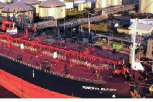 Navio MInerva Epilda foi onde aconteceu resgate 