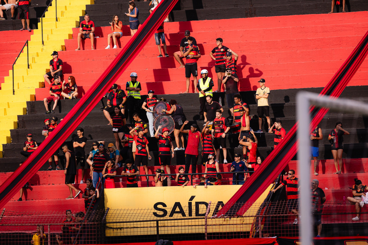 Torcida do Sport na Ilha do Retiro/Paulo Paiva/Sport Recife