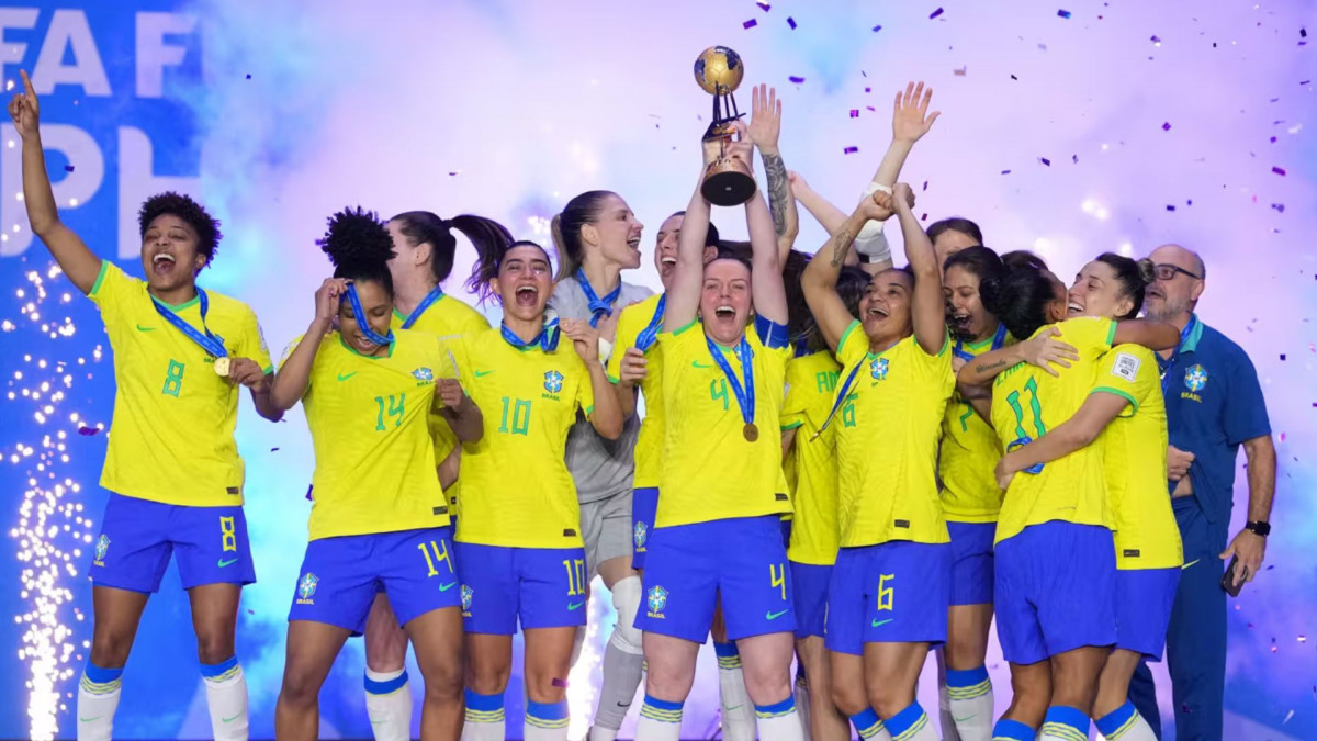 Seleção Brasileira de futsal feminina/Divulgação/FIFA