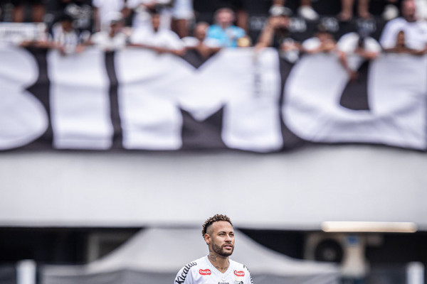 Neymar, camisa 10 do Santos