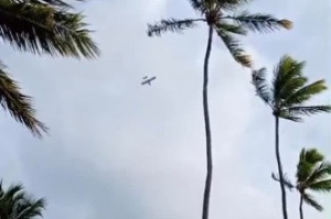Ultraleve foi filmado antes de pouso forçado em Muro Alto 
