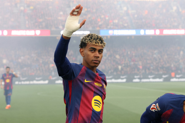 Barcelona x Frankfurt ao vivo veja onde assistir jogo da Champions League. 	/Foto: LLUIS GENE / AFP