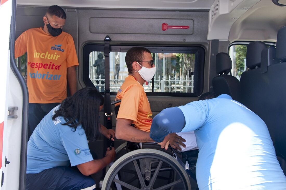 A ação integra o programa Pernambuco Acessível/Foto: Marcelo Vidal/Arquivo SDSCJ