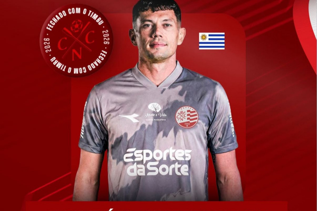 Gaston Guruceaga, novo goleiro do Náutico/Divulgação/ Náutico