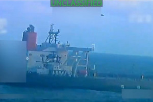 Os Estados Unidos apreenderam um grande petroleiro na costa da Venezuela