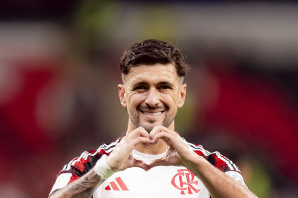 Arrascaeta, meia do Flamengo /Adriano Fontes