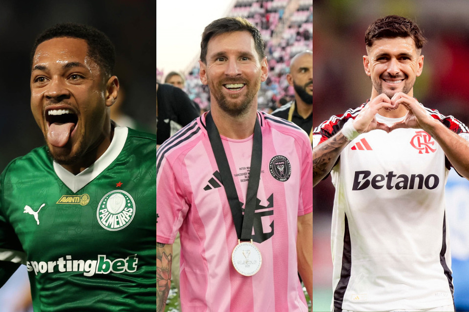 Vitor Roque, Lionel Messi e Arrascaeta estão entre os indicados ao prêmio 