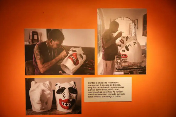 Exposição 'Entre Máscaras e Gigantes: Os Juliões do Carnaval de Olinda'