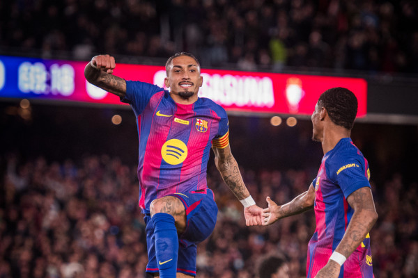 Raphinha, atacante do Barcelona/Divulgação/Barcelona