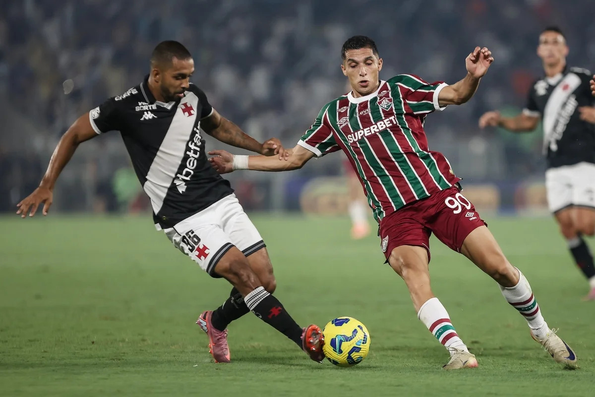 No jogo de ida, deu Vasco de virada por 2 a 1/Lucas Merçon/Fluminense