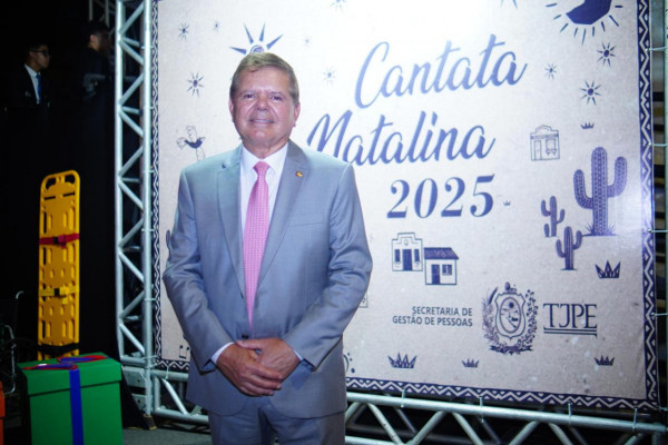 Presidente do TJPE, Ricardo Paes Barreto