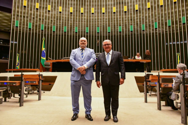Diario de Pernambuco recebe homenagem na Câmara dos Deputados, em Brasília (Foto: Arthur Souza)