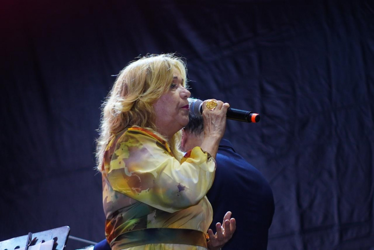 Nena Queiroga foi uma das atrações da noite (Foto: Francisco Silva/DP Foto)