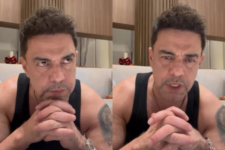 Zezé Di Camargo./Reprodução de vídeo