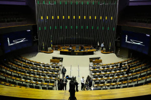 Plen&aacute;rio da C&acirc;mara dos Deputados, em Bras&iacute;lia