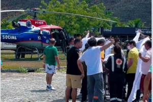 Secretaria de Sa&uacute;de diz que prefeito de Barreiros sofreu fratura exposta em acidente com ultraleve, mas passa bem
