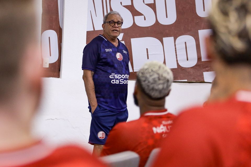 Hélio dos Anjos, técnico do Náutico/Rafael Vieira/CNC