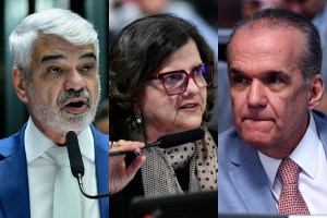 Humberto Costa (PT), Teresa Leit&atilde;o (PT) e Fernando Dueire (MDB)