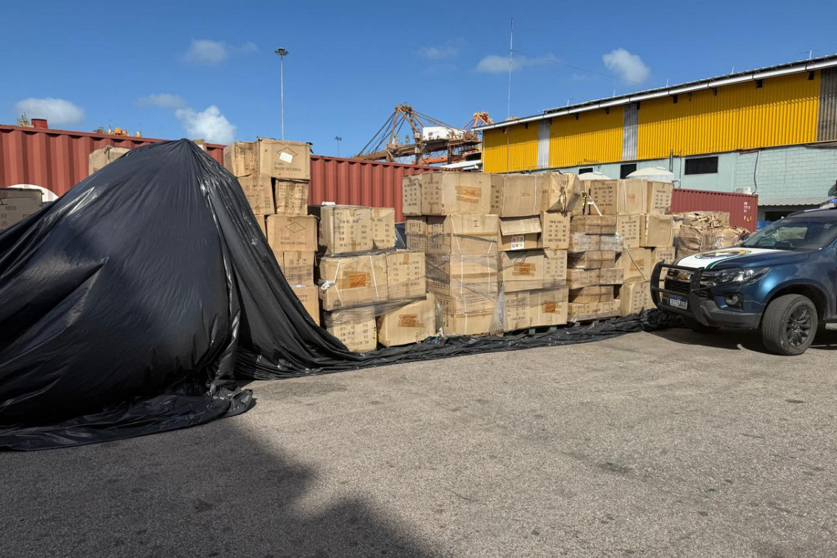 Entrega foi realizada no Porto de Suape, em Pernambuco, com retirada dos itens pelos Correios/Divulgação