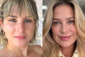 Sari Corte Real (esquerda) e Luana Piovani.