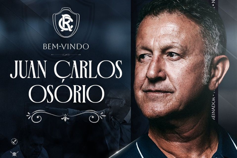 Juan Carlos Osório, novo técnico do Remo/Divulgação / Remo