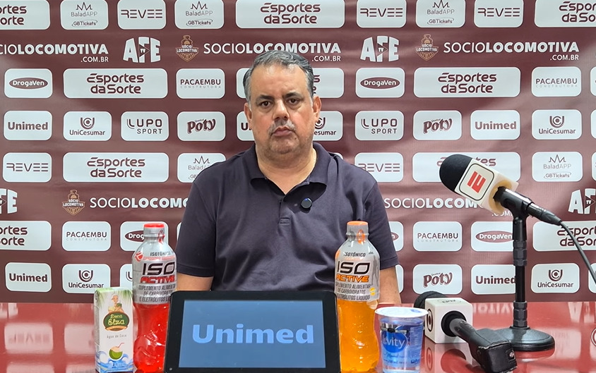 Jorge Macedo, diretor de futebol/Reprodu&ccedil;&atilde;o/TV Ferrovi&aacute;ria