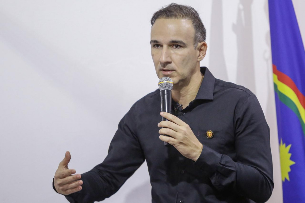 Posse do novo presidente do Sport, Matheus Souto Maior.  (Foto: Rafael Vieira/DP Foto)