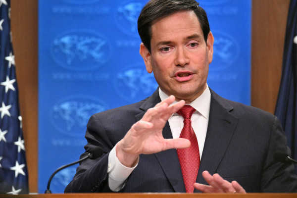 Secretário de Estado dos EUA, Marco Rubio