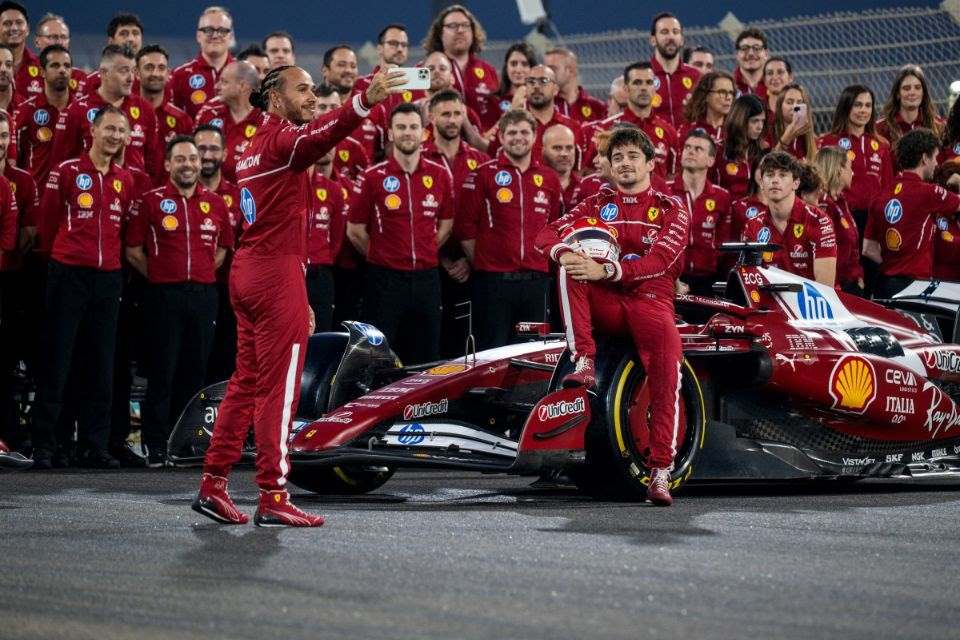 Equipe da Ferrari de Fórmula 1/ANDREJ ISAKOVIC / AFP