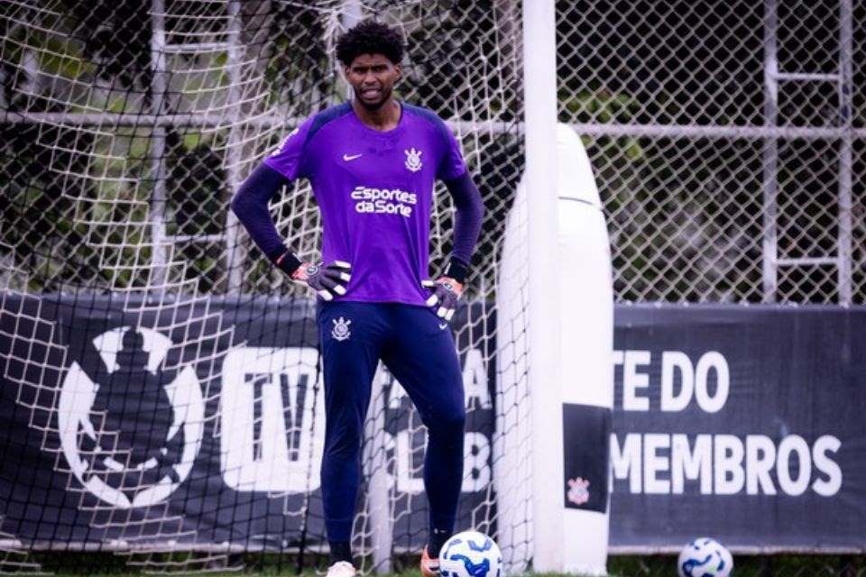 Hugo Souza, goleiro do Corinthians/Rodrigo Coca / Ag. Corinthians