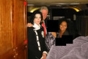 Michael Jackson e Diana Ross com Clinton, ex-presidente dos Estados Unidos. - Departamento de Justi&ccedil;a dos EUA